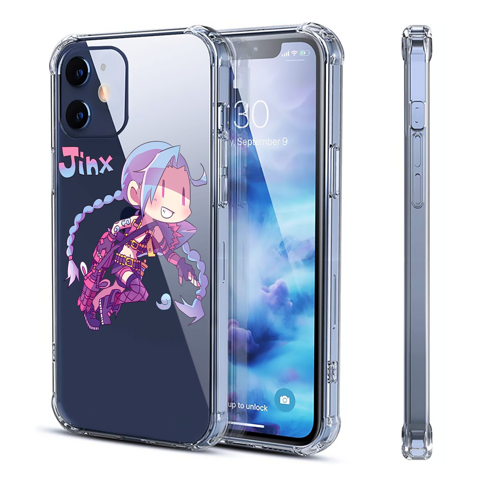 （画像用） リーグ・オブ・レジェンド League of Legends LOL 【iPhone 12シリーズ対応】透明スマホケース（クリアソフトケース）